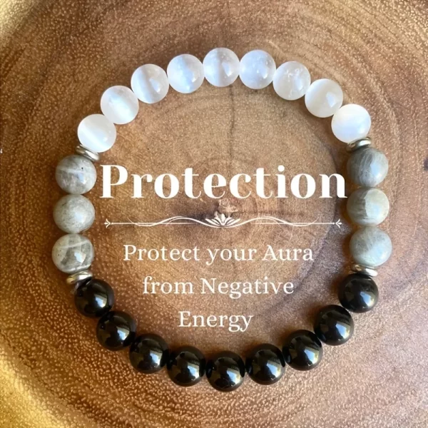 Pulsera de protección de energía negativa.